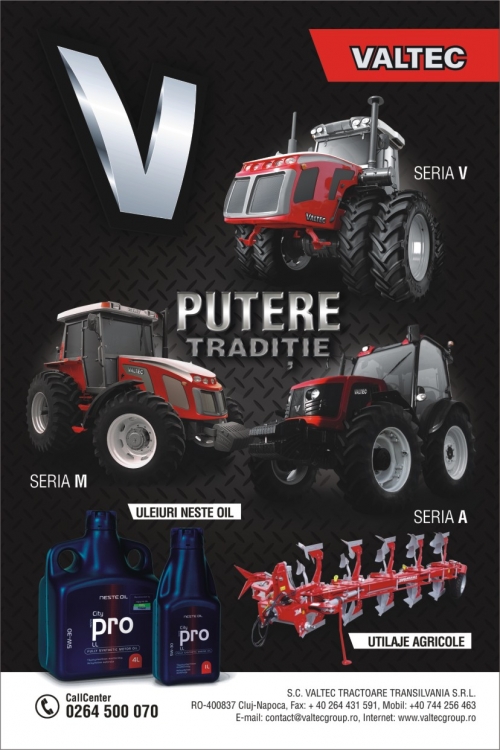 Macheta grafica Valtec Tractoare Transilvania