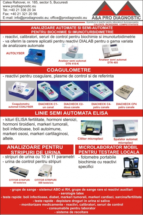 A & A PRO DIAGNOSTIC SRL