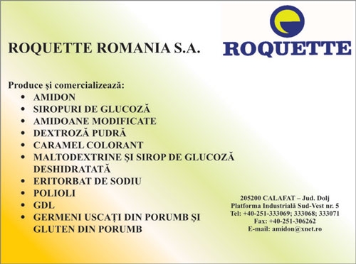 ROQUETTE ROMANIA SA