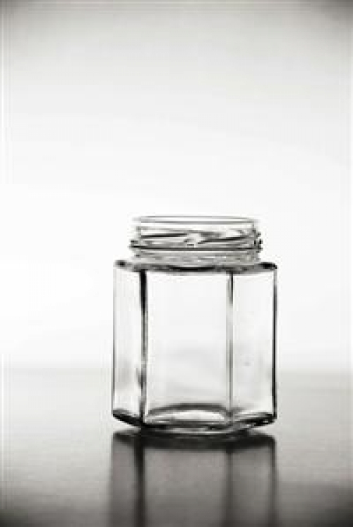 Borcan 196 ml hexagonal