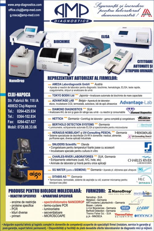 AMP DIAGNOSTICS SRL