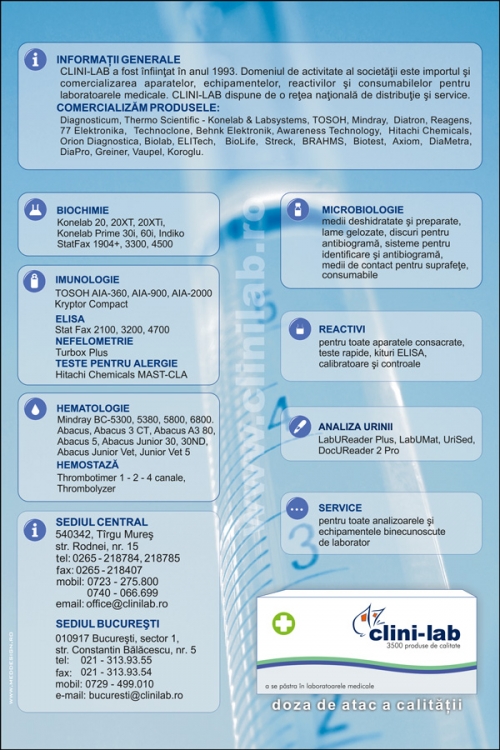 Prezentare grafica in  catalogul tiparit