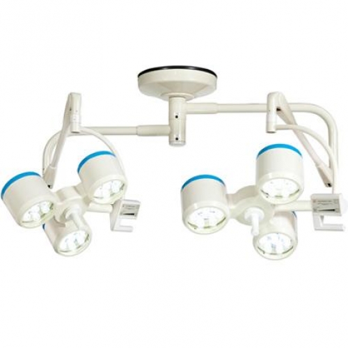 Lampa de operatie cu leduri model KS03LII - doua brate cu 3 reflectoare pe brat