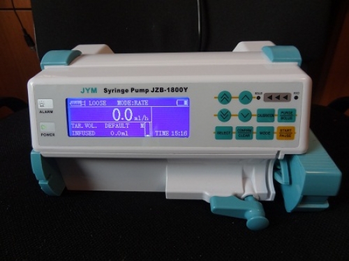 Injectomat TMD-1800Y, O seringa (canal simplu) cu baza de date pentru medicatie