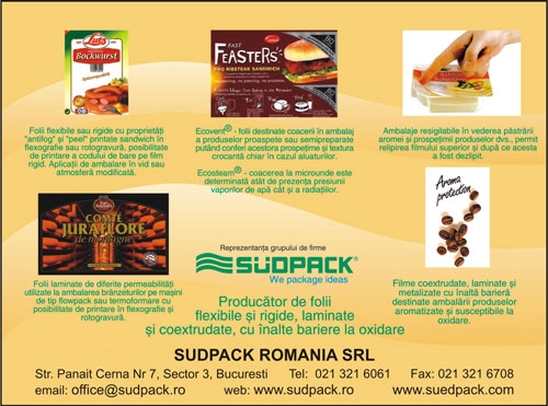 SUDPACK ROMANIA SRL