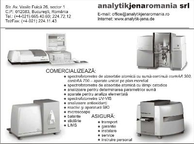 ANALYTIK JENA ROMANIA SRL